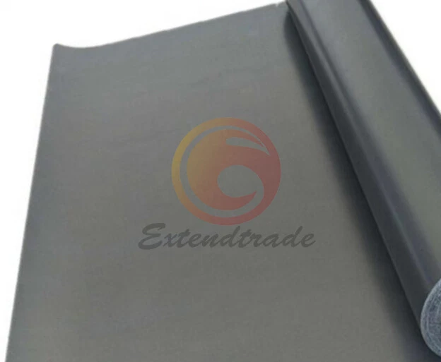 2PCS Flexible Graphite Thin Sheet Plate 200*250mm*0.4mm New