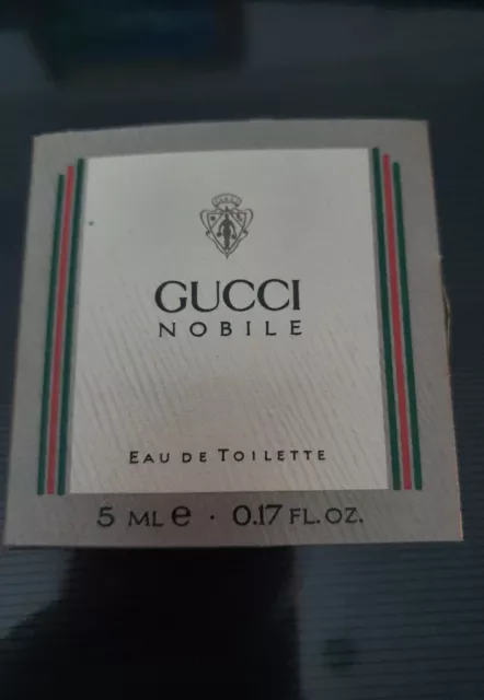 Gucci Nobile EDT 5 ml, Vintage, New