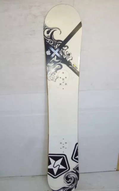 Burton Custom X Snowboard 158cm Accessories available Used item white