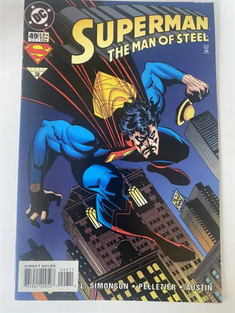 SUPERMAN : THE MAN OF STEEL #49 DC Comics 1995 NM