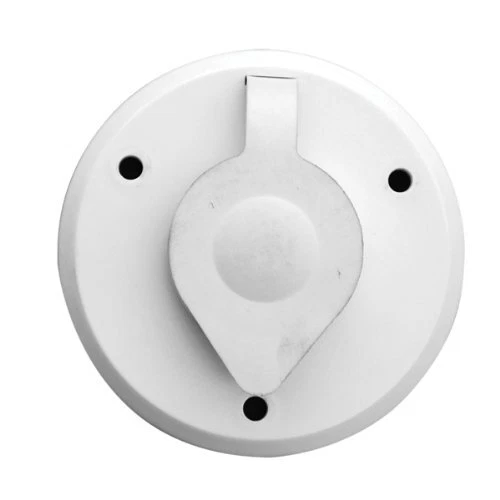 Prime Outdoor TV Cable Input Receptacle Single Round Receptacle w/ Cover  086208