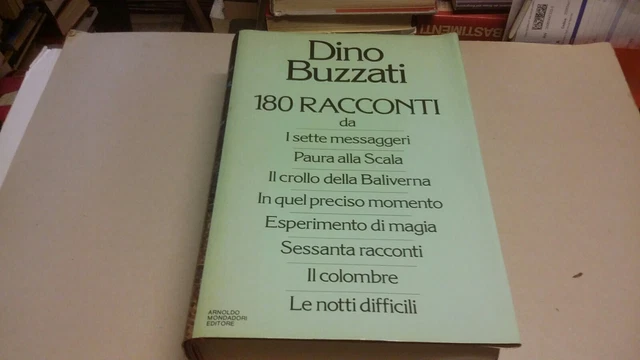 D. BUZZATI 180 Racconti MONDADORI SuperOmnibus 1982, 20,mg23