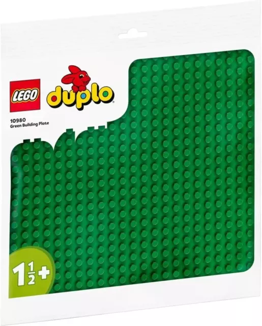 LEGO DUPLO Classic 10980 Bauplatte in Grün Bausatz, Grün