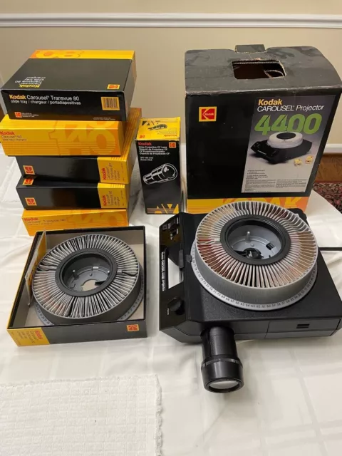 kodak 4400 carousel slide projector