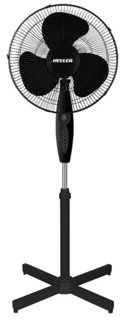 Heller 40cm Pedestal Stand fan Air Cooling 120 cm Height adjustable 3 speed fan