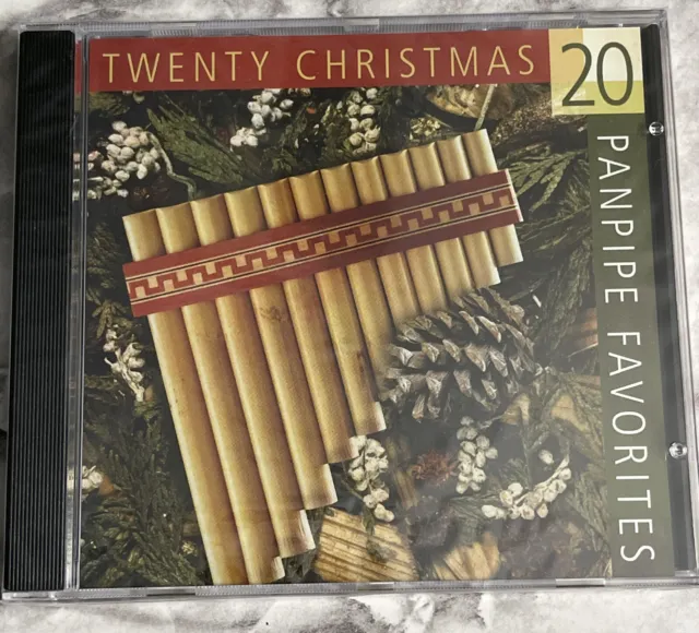 20 Christmas Panpipe Favorites (Christmas Music) - Barbour Publishing New Sealed