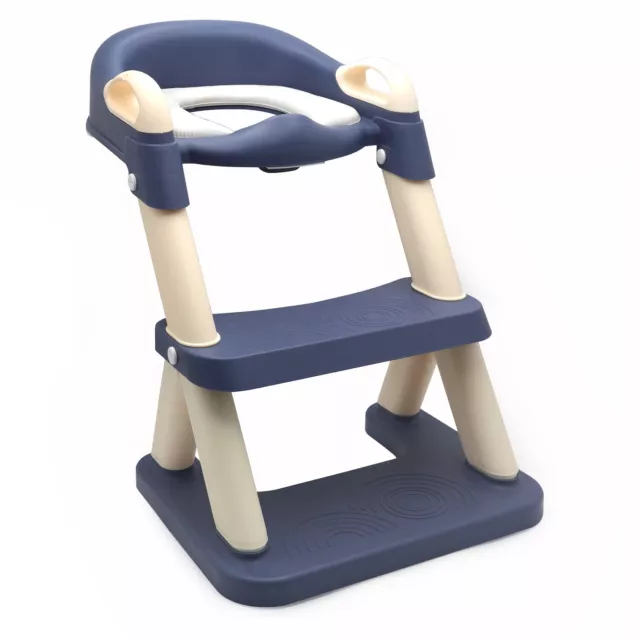 Bleu Bébé Entraînement à la Propreté Siège Échelle Étape Toilette Chaise Enfant