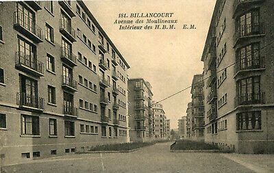 HBM B M Carte BOULOGNE BILLANCOURT Avenue des Moulineaux Intérieur des H 