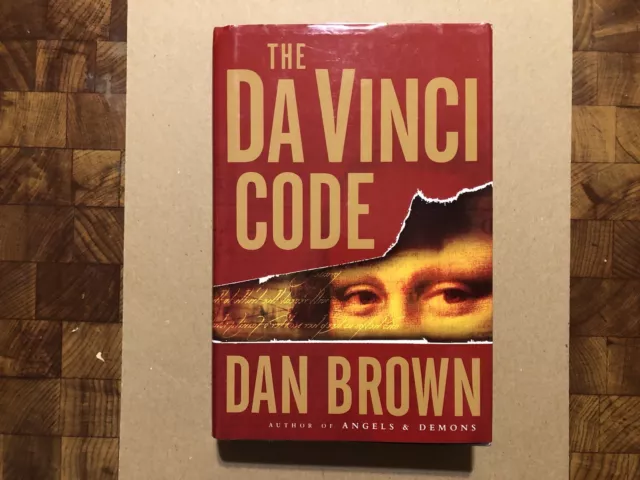 THE DA VINCI CODE (2003) 1st Edition/1st Print Hardcover W/ DJ — DAN BROWN