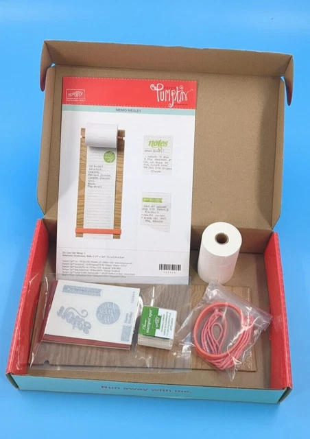 Kit artesanal de bloc de notas mezcla de papel calabaza octubre 2013 memo