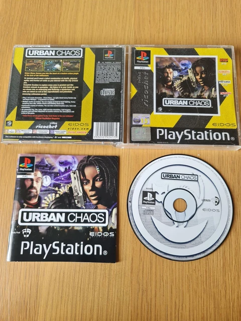 Urban Chaos - Sony Playstation PS1 - Complete - PAL