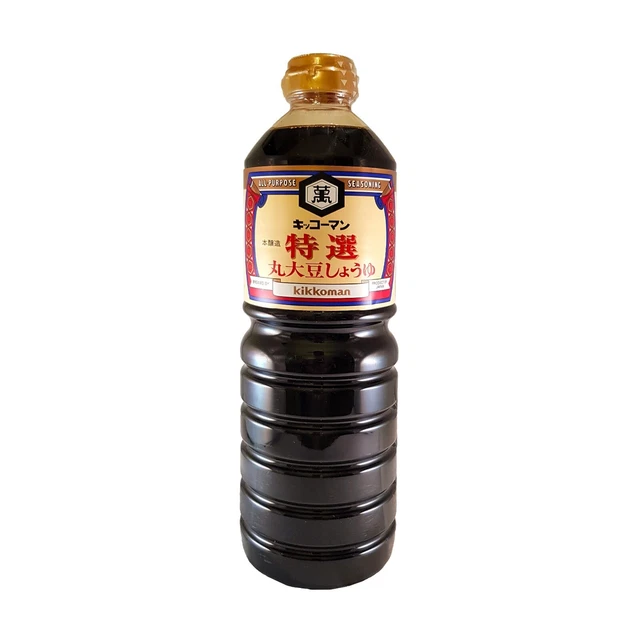 Salsa di soia kikkoman tokusen marudaizu - 1 l Kikkoman