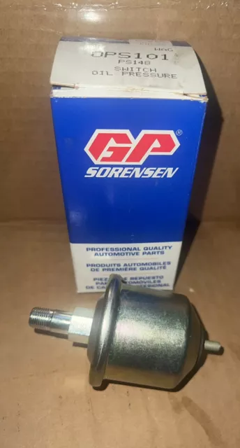 NOS GP Sorensen Engine Oil Pressure Switch OPS101 PS148 W/Original Box