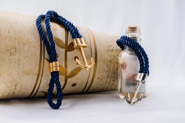 Bracelet ancre marine - 'Corto Maltese' DF54