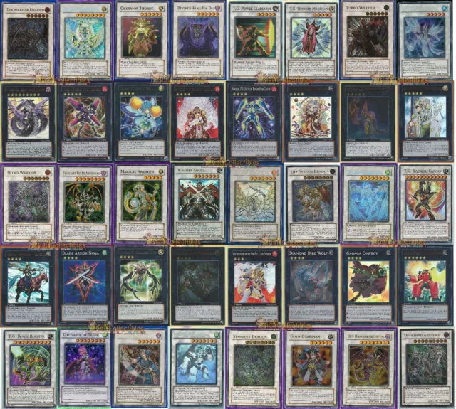 Yugioh XYZ Synchro Pack Monster Exceed Number Tuners