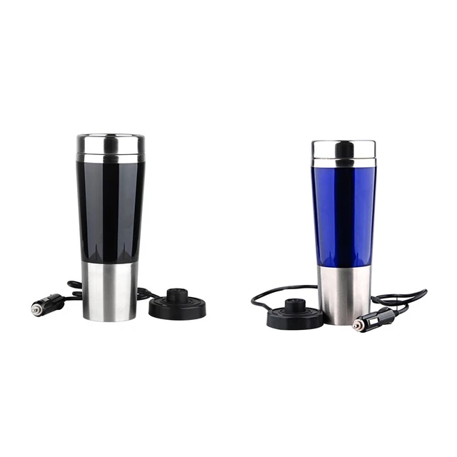 12V Car Kettle Boiler Warmer Hot Water Heater Cup With Power Plug for Coffee