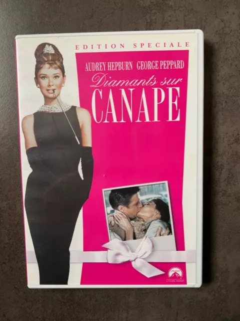 DVD 📀 DIAMANTS SUR CANAPE - Audrey HEPBURN / George PEPPARD - Blake EDWARDS
