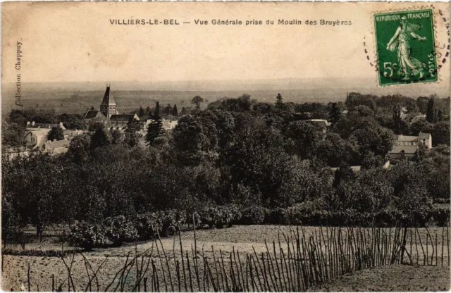 CPA Villiers le Bel Vue Generale prise du Moulin FRANCE (1330685)