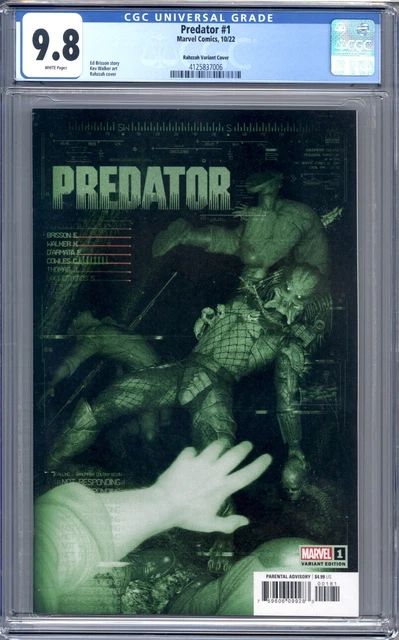 Predator #1 Rahzzah Variant 1st Print Marvel Comics CGC 9.8