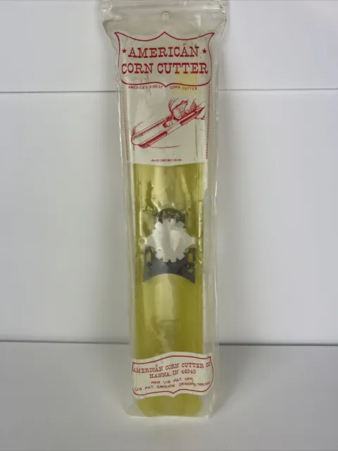 Herramienta de cocina cortadora de maíz American Corn Cutter Co. Corn on the mazorca EE. UU. de colección en paquete