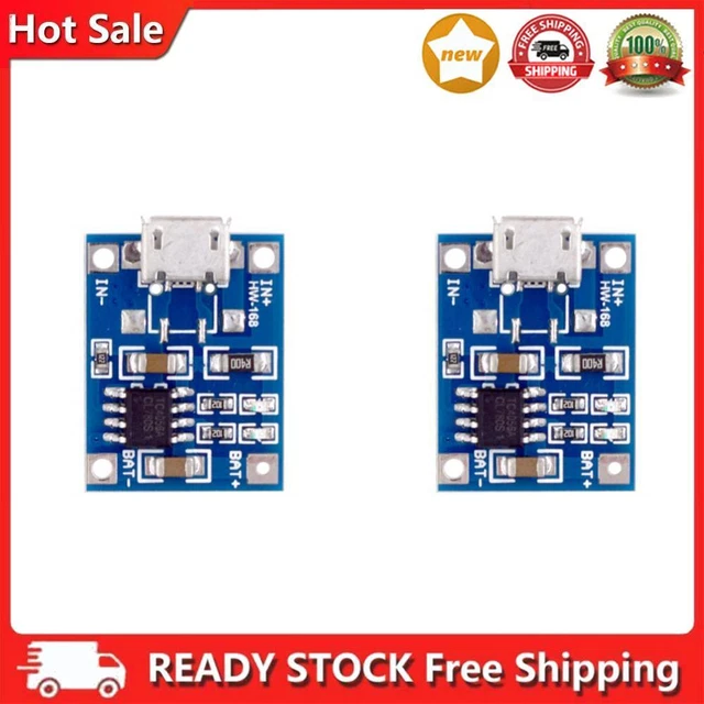 1A Battery Charging Module Micro USB Portable Battery Charger Panel (1PCS)