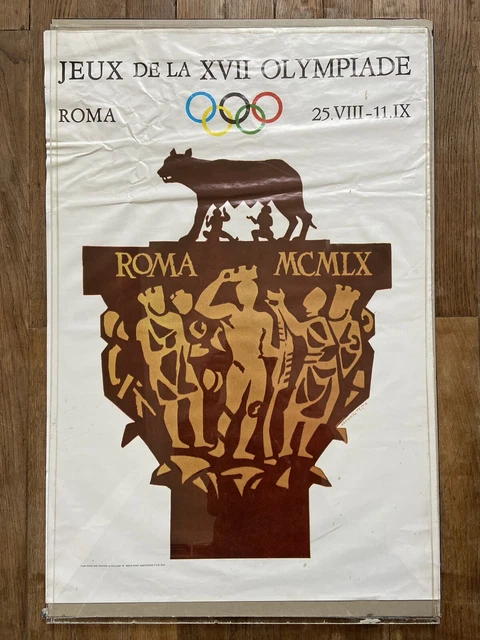 Billet D'entrée Jeux Olympiques De Rome 1960 - Épreuves équestres - 9 Septembre - Inutilisé