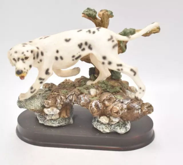 Vintage Dalmatian Dog Figurine Statue Ornament Decorative