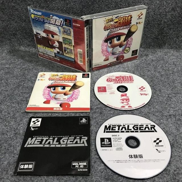 Jeu PS1 Jikkyou Pawafuru Puroyakyu 99 Kaimakuban – Version NTSC-J Japon, édition Limitée Konami