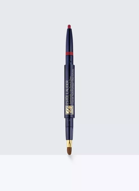 Estee Lauder Automatic Lip Pencil Duo NEW IN BOX (with brush and 1 refill)