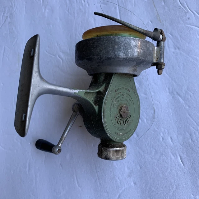 VINTAGE THOMMEN RECORD 400 Spinning Reel Swiss Made $20.00