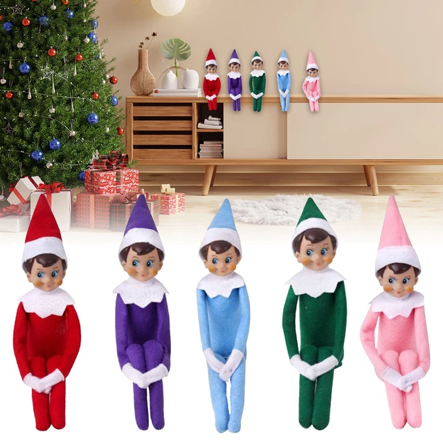 Christmas ELf doll Xmas Plush Toy Elves On The Shelf Christmas Tradition Dolls