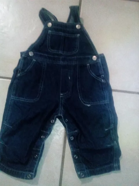 60 cocoon salopette garcon jeans t 9 mois excel etat