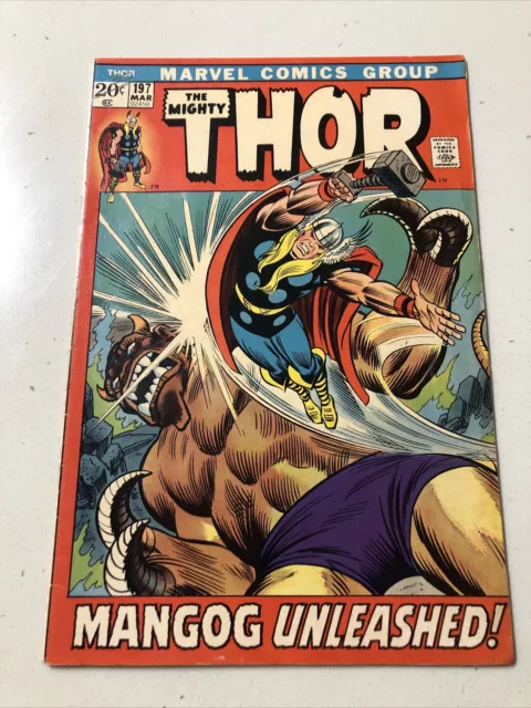 Thor #197 - 1972 - Bronze Age - Marvel