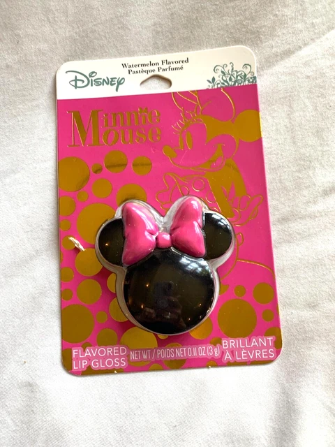 Disney Minnie Mouse Watermelon Flavored Lip Gloss New!! Sealed Package