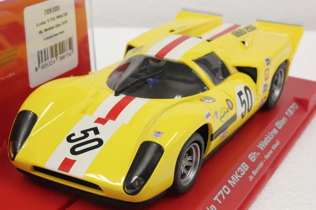 Strombecker 162 214 (9562) - Lola Chevy T 70 Orange N°53 en Boite1/32