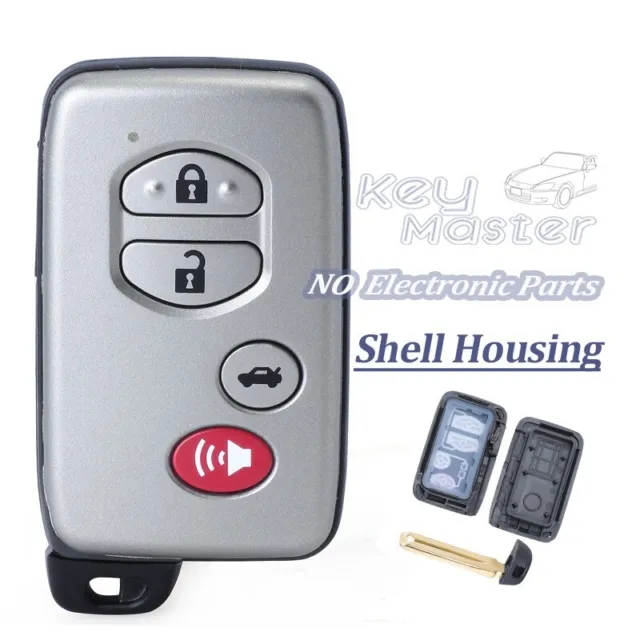 for Toyota Highlander Venza Rav4 FRS Prius V Smart Remote Smart Key Shell Case