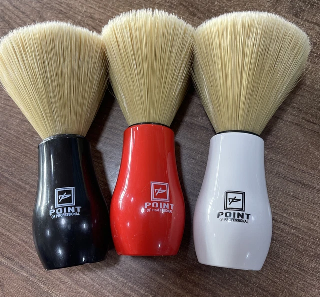 Duster Neck Brush Barber Authentic Wood Duster Salon Hairdresser 6”