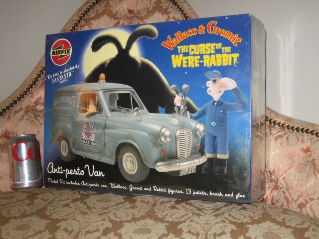 WALLACE AND GROMIT, Airfix Curse of the Were Rabbit, Anti-Pesto Van New ...