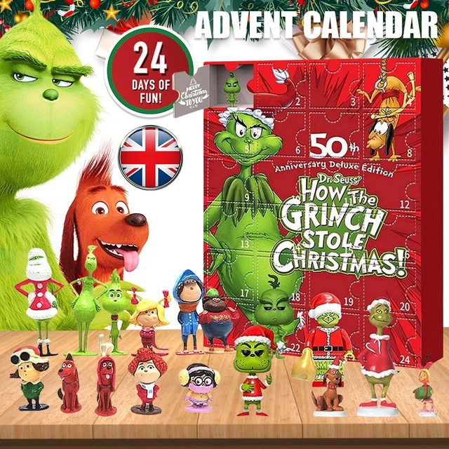 CHRISTMAS THE GRINCH ADVENT CALENDAR Countdown Blind Box Toys Surprise