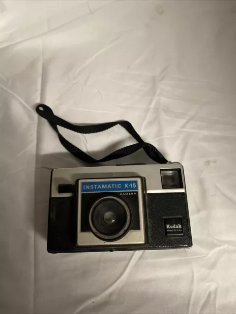 Cámara fotográfica vintage Kodak Instamatic X-15 sin probar