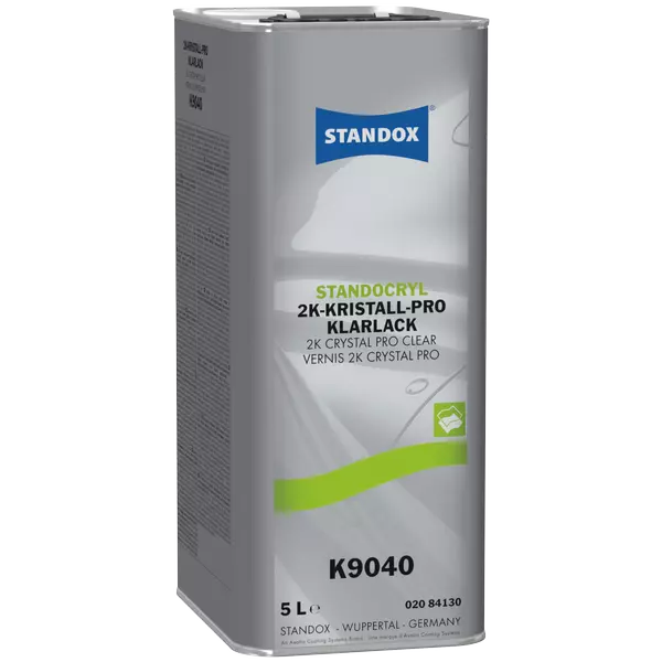 Standox Standocryl 2K-Kristall Pro Klarlack K9040 5L Autolack Teil- Kleinschaden