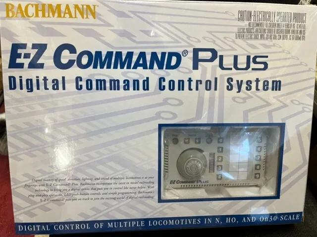 Bachmann 44933 E-Z Command PLUS !!DCC System Complete, Full Warranty, SHIPS FREE