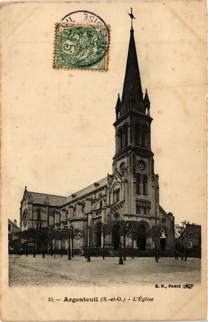 CPA AK ARGENTEUIL - L'Église (380210)