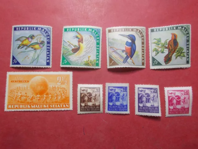 Lot 9 Timbres République des Molusques du Sud neufs**  Vrac pour étude (MG)