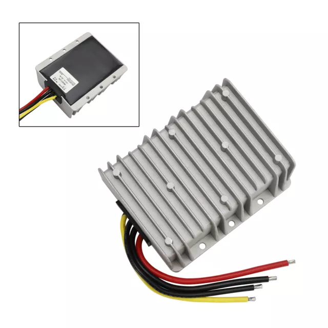 Imperméable DC12V à 13.8V Boost Alimentation Convertisseur 25A 345W Régulateur