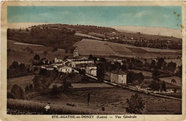 CPA Ste-AGHATE in Donzy General View (687976)