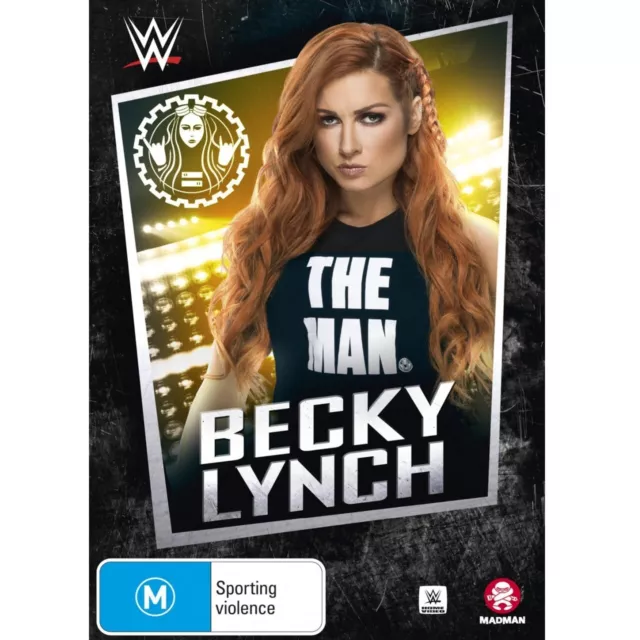 WWE - Becky Lynch - The Man (DVD 2019) NTSC Region 4 (Madman) Wrestling [SEALED]