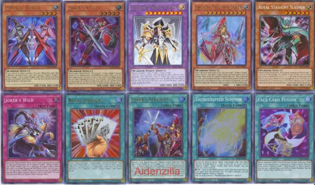 Yugioh Arcana Knight Joker King's Court Deck - Knight Imperial Bower Straight