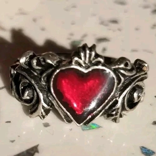 WYVEREX DRAGON SIGNET Ring Pewter R154 Alchemy Gothic £57.67 