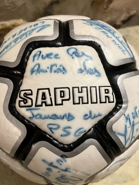 Ballon De Foot Équipe De France 1986 – Photos Joueurs, Opel, GM, Coupe Du Monde Mexique (occasion)